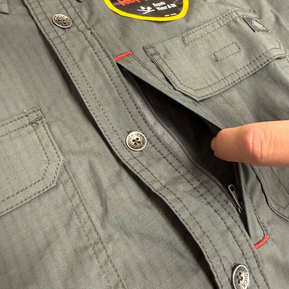 Dickies XL Ranger Ripstop Workshirt Relaxed DuraTech RepelPRO Water Resistant - Picture 6 of 12